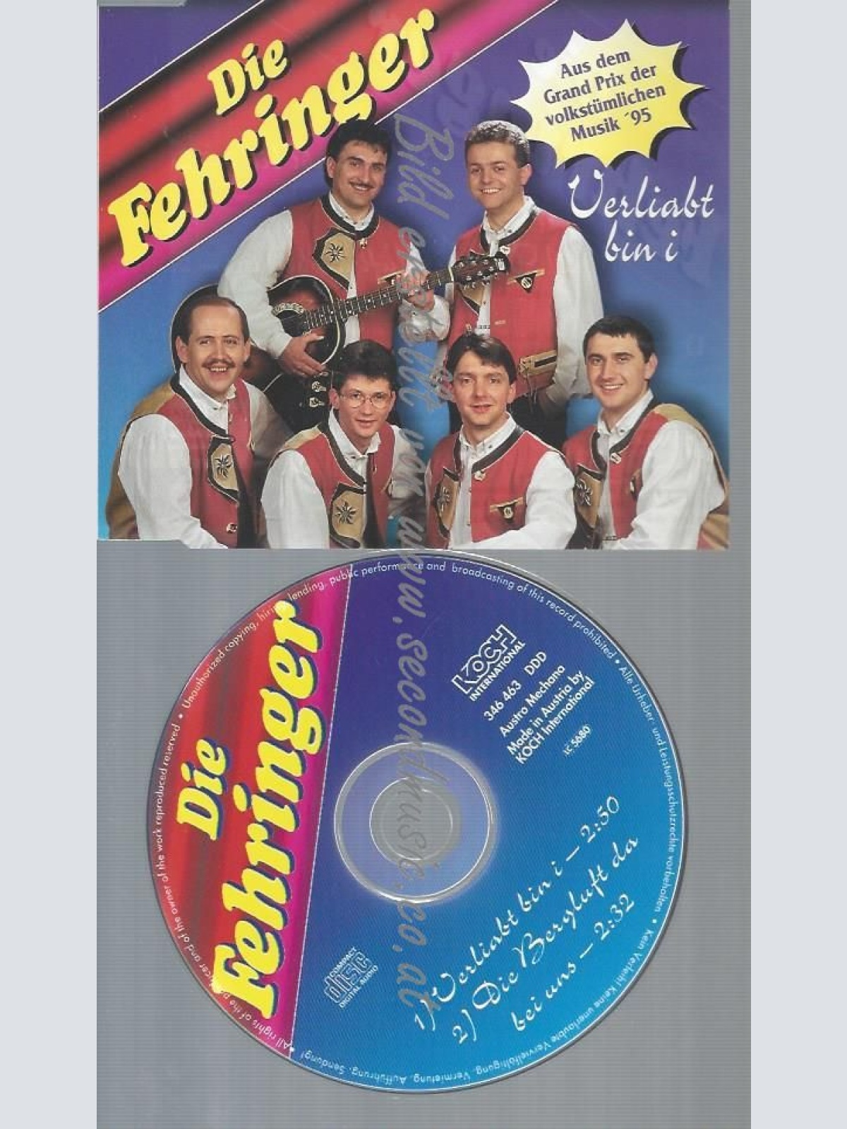 CD--FEHRINGER,DIE--VERLIABT BIN I