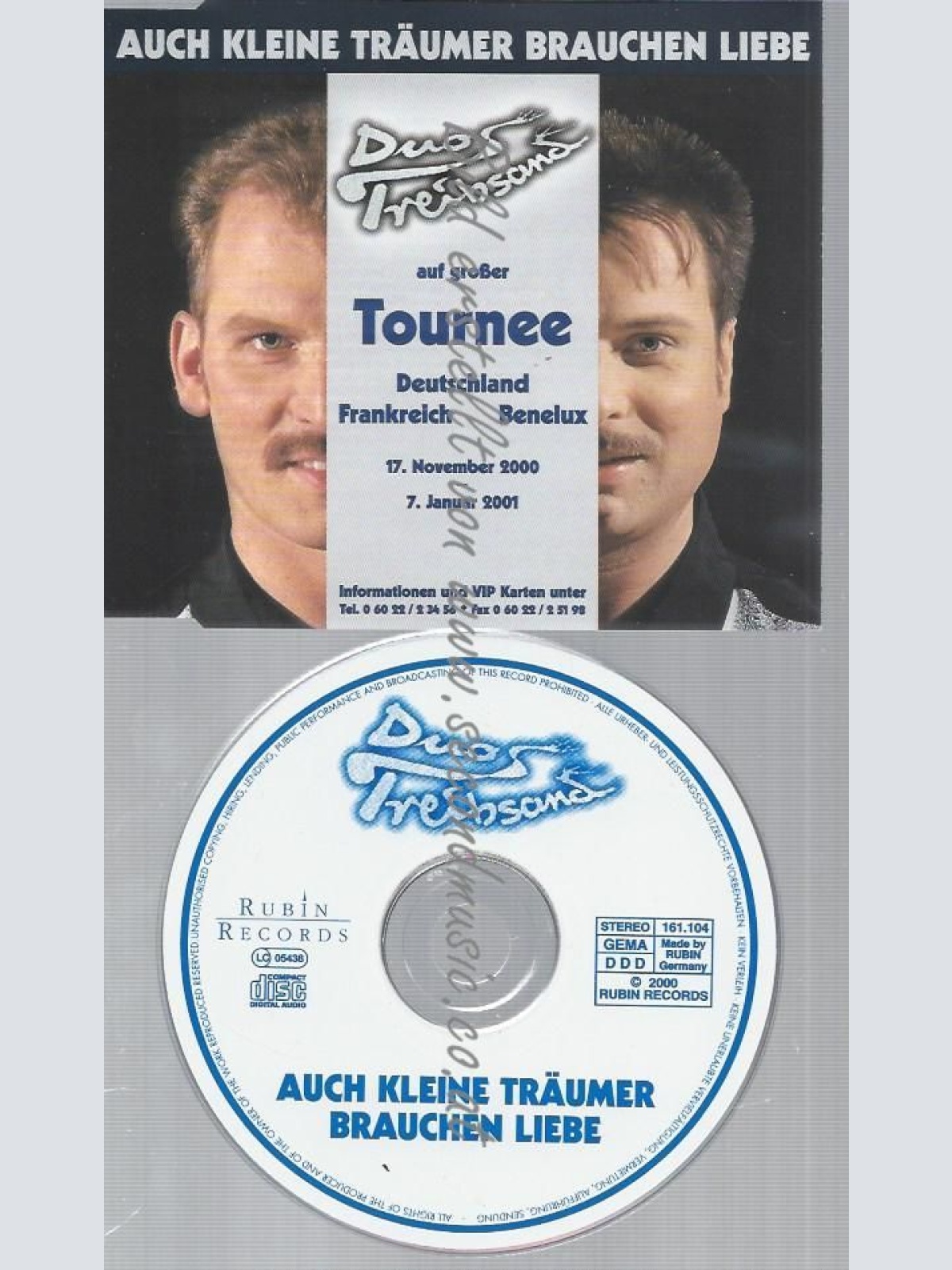 CD--DUO TREIBSAND --AUCH KLEINE TRUMER BRAUCHEN