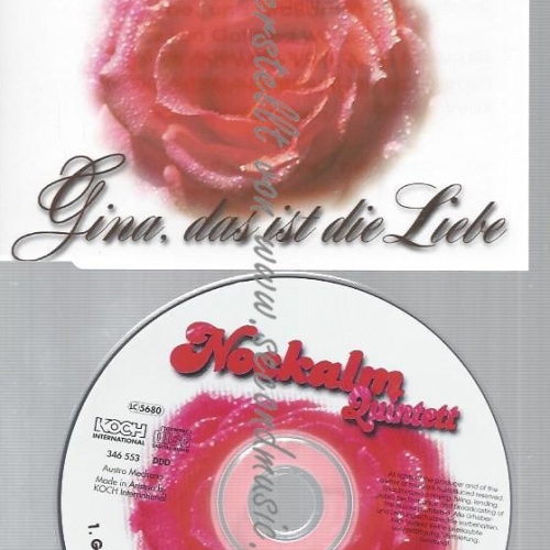 CD--NOCKALM QUINTETT--GINA,DAS IST DIE LIEBE