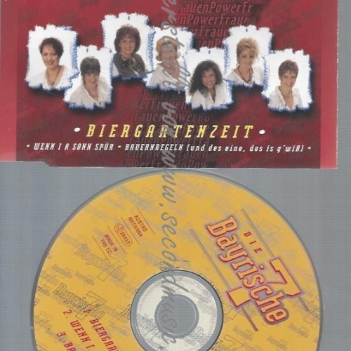 CD--DIE BAYRISCHE 7 --BIERGARTENZEIT