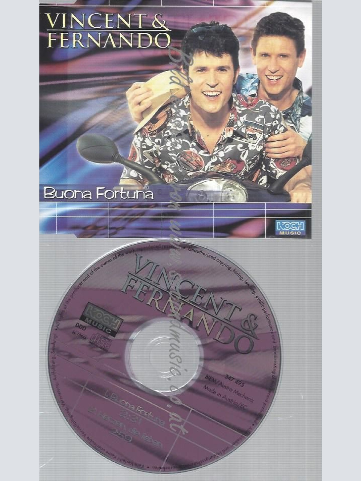 CD--VINCENT & FERNANDO--BUONA FORTUNA