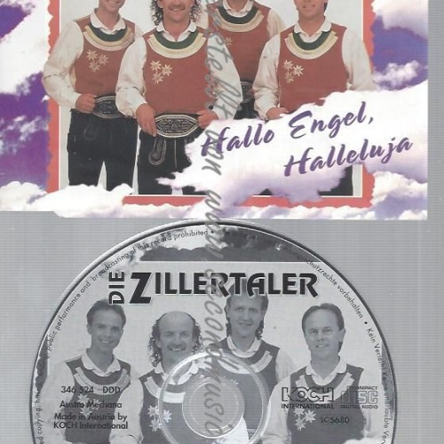 CD--ZILLERTALER,DIE--HALLO ENGEL,HALLELUJA