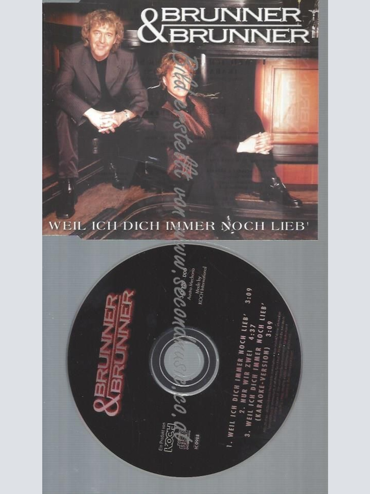 CD--BRUNNER & BRUNNER--WEIL ICH DICH IMMER NOCH LIEB'
