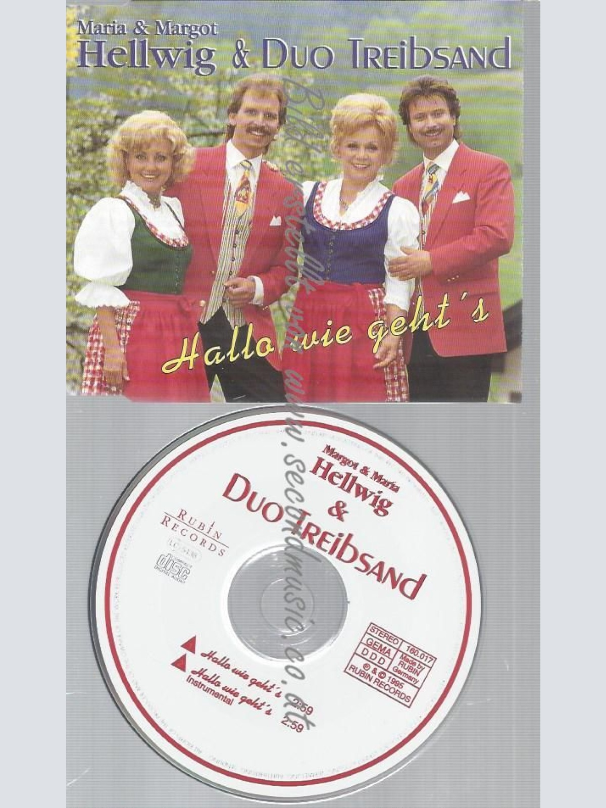 CD--MARIA & MARGOT HELLWIG--HALLO, WIE GEHTS