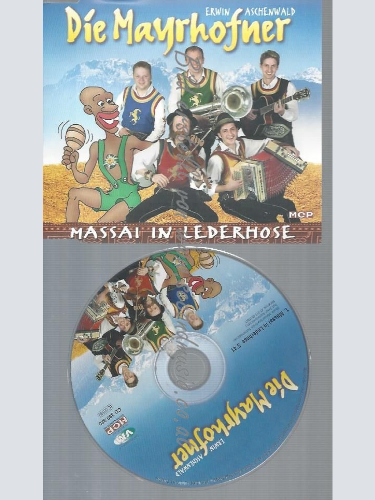CD--DIE MAYRHOFNER--MASSAI IN LEDERHOSE
