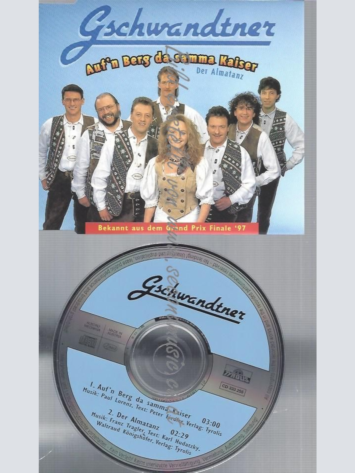 CD--GSCHWANDTNER--AUF'M BERG DA SAMMA KAISER