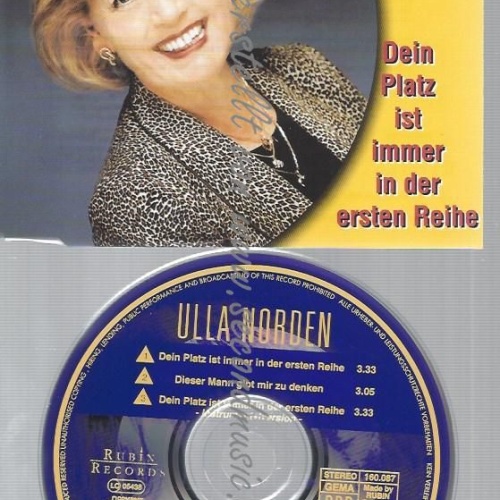 CD--NORDEN,ULLA--DEIN PLATZ IST IMMER IN DER ERSTEN REIHE