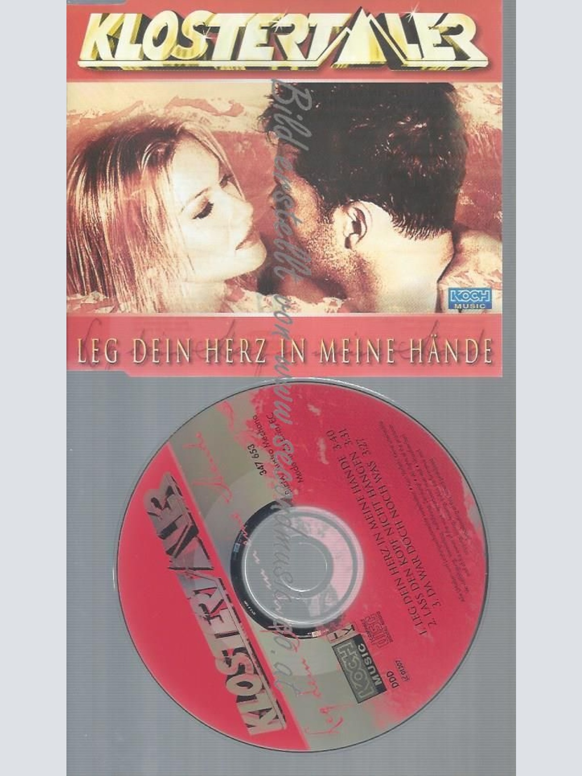 CD--KLOSTERTALER--LEG DEIN HERZ IN MEINE HÄNDE