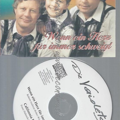 CD--DIE VAIOLETS--WENN EIN HERZ FÜR IMMER SCHLÄGT