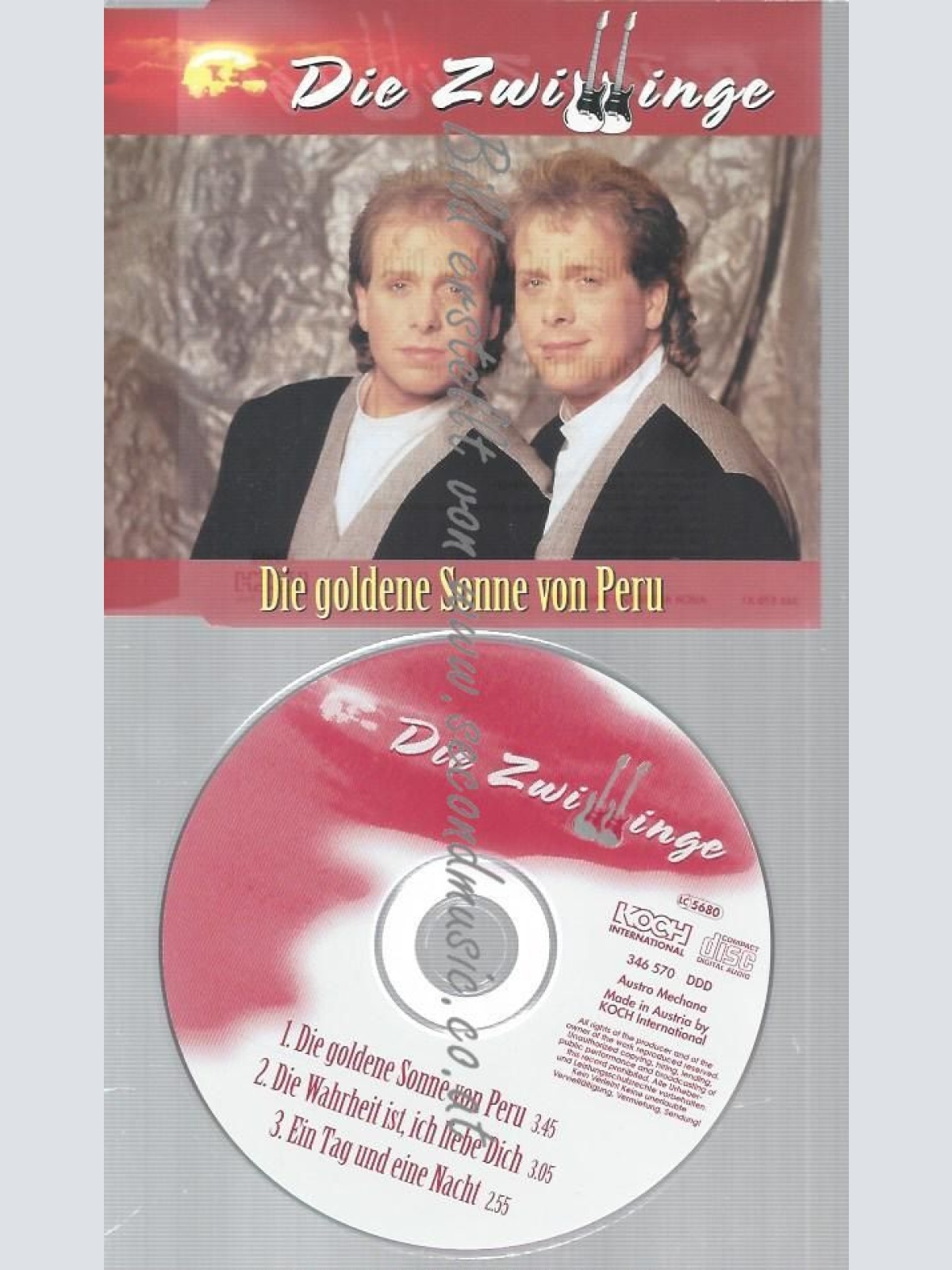 CD--PERU/ ZWILLINGE,DIE--DIE GOLDENE SONNE VON