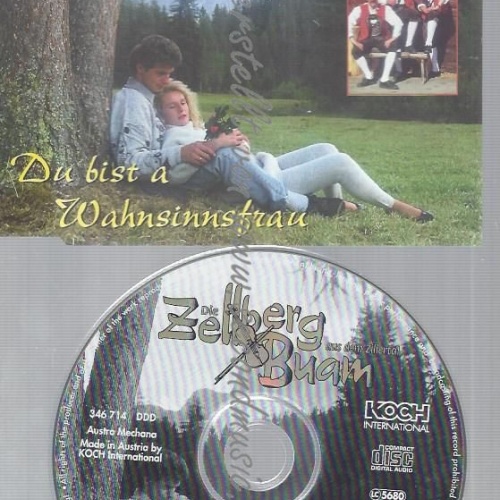 CD--ZELLBERG BUAM,DIE--DU BIST A WAHNSINNSFRAU