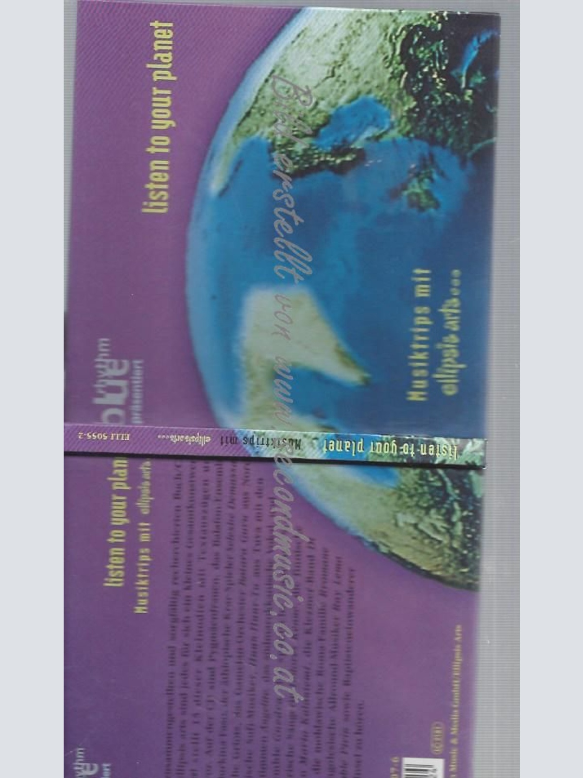 CD--V.A. UND VARIOUS--LISTEN TO YOUR PLANET -SAMPLER