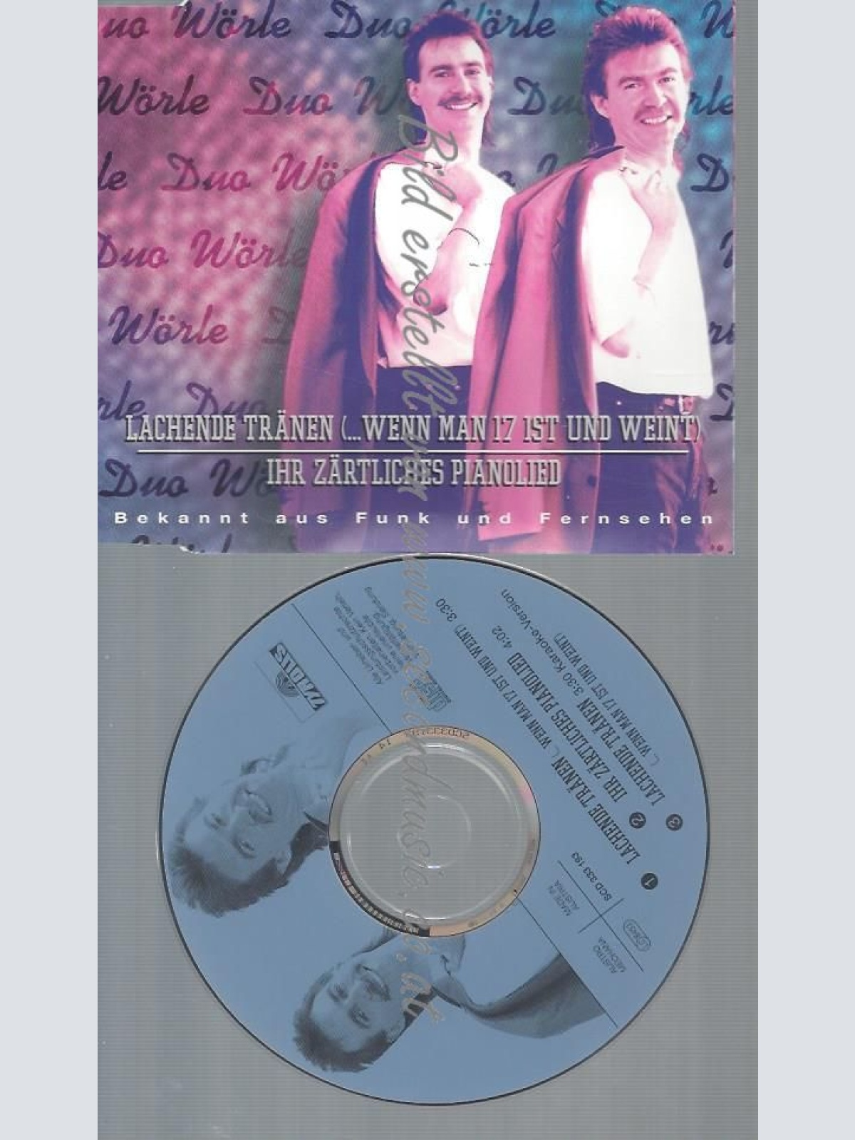 CD--DUO WÖRLE--LACHENDE TRÄNEN