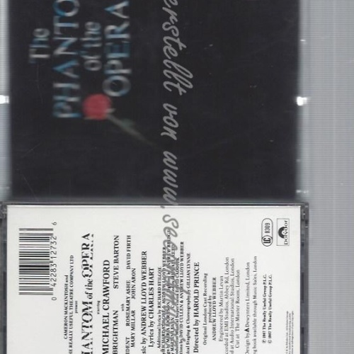 CD--ANDREW LLOYD WEBBER PHANTOM OF THE OPERA -CD SET - REMASTERED -