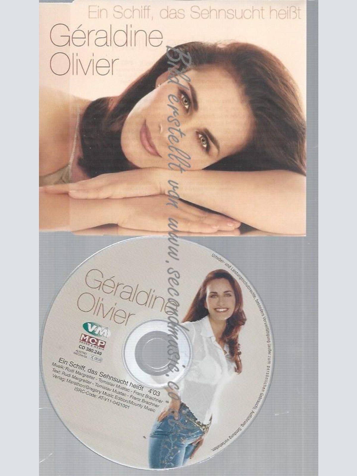 CD--GERALDINEOLIVIER--EIN SCHIFF DAS SEHNSUCHT HEISST