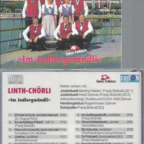 CD--LINTH CHÖRLI IM JODLERGWÄNDLI