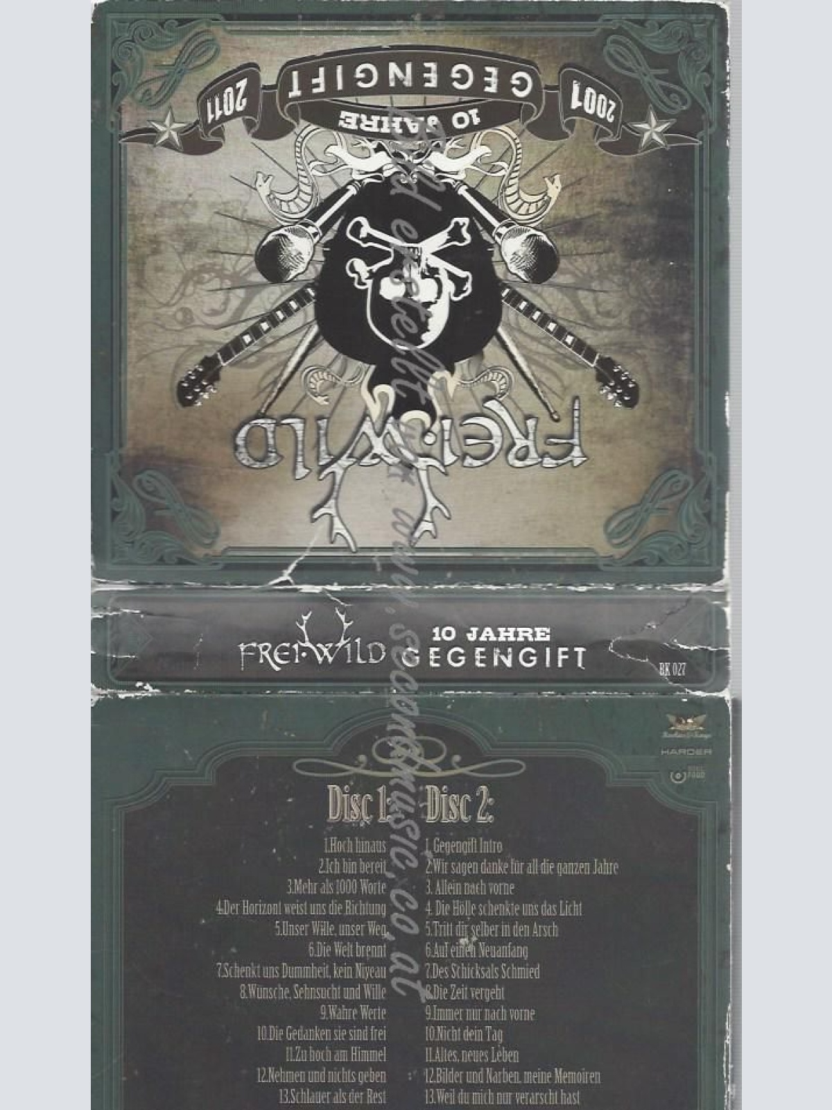 CD--FREI WILD--GEGENGIFT - 10 JAHRE JUBILÄUMSEDITION-