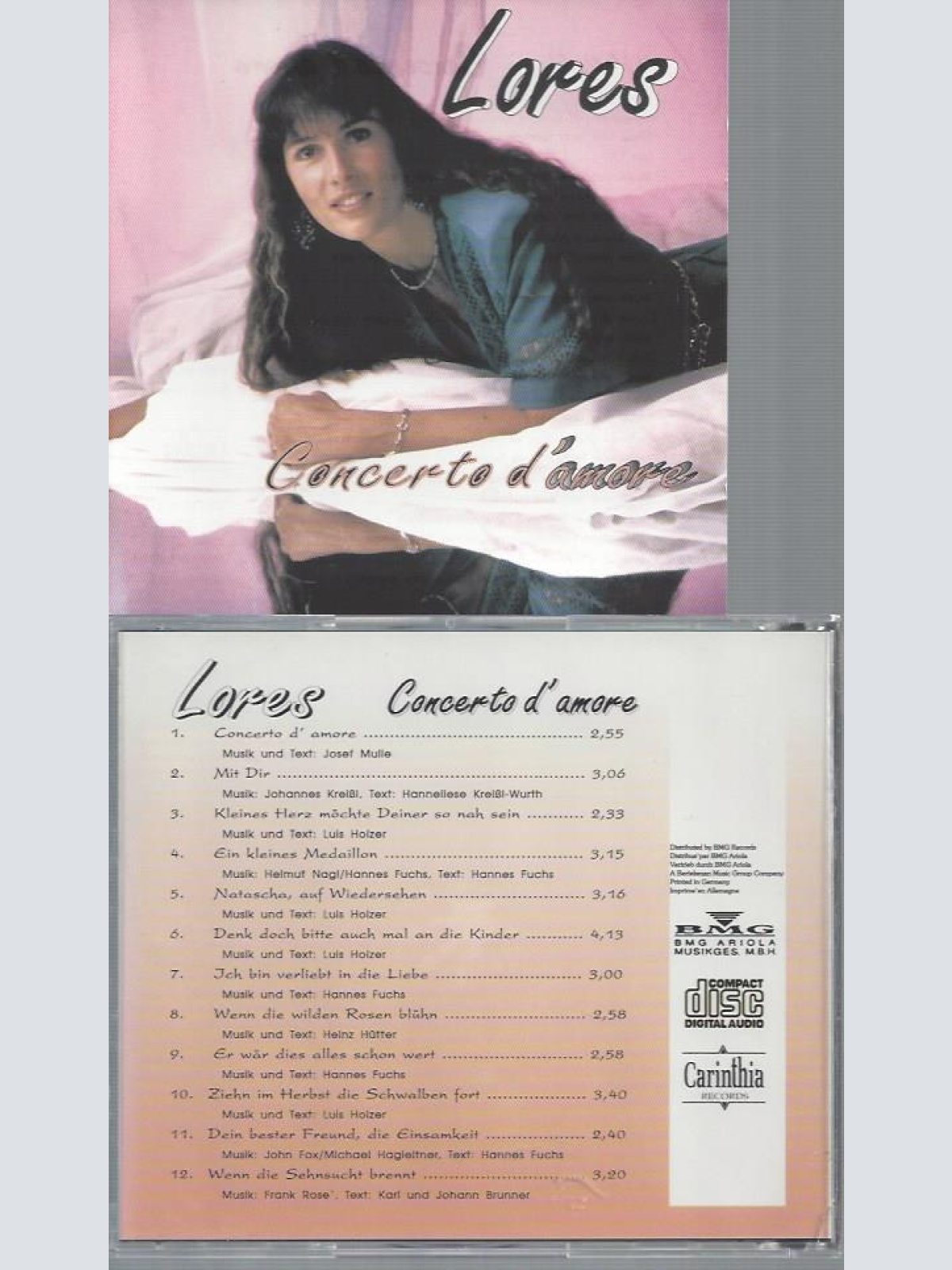 CD--LORES CONCERTO D'AMORE