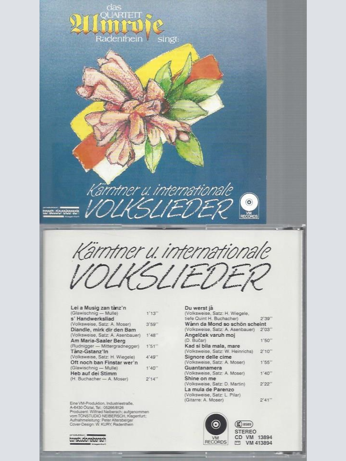CD--KÄRNTNER UND INTERNATIONALE VOLKSLIEDER
