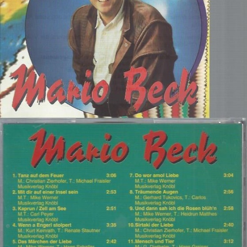 CD--MARIO BECK MIT DIR AUF EINER INSEL