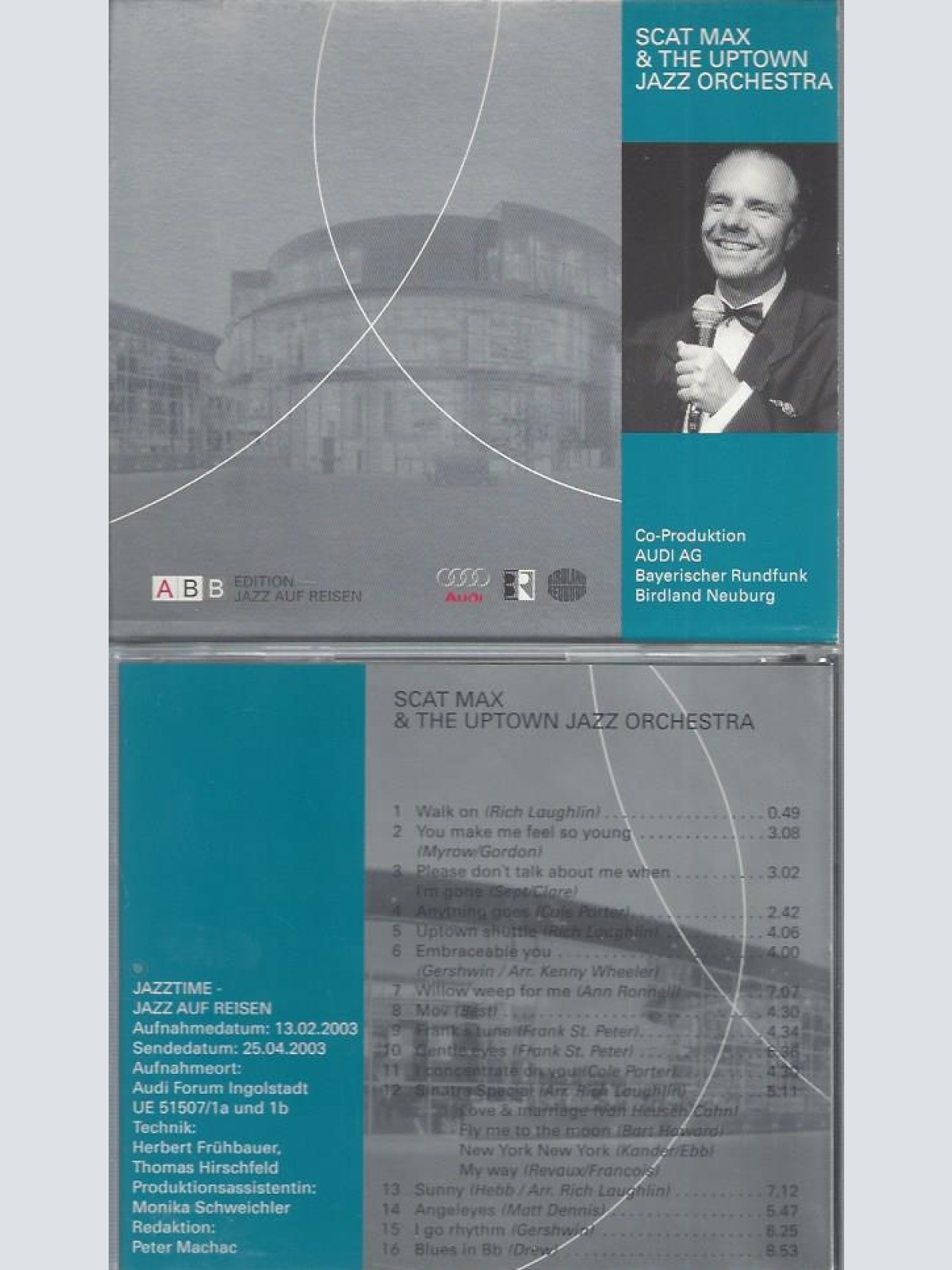 CD--SCAT MAX & THE UPTOWN JAZZ ORCHESTRA