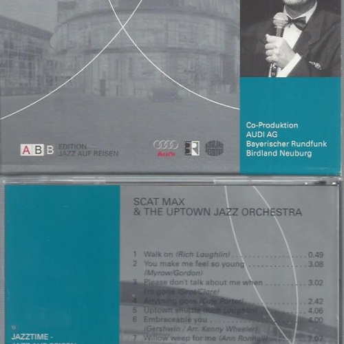 CD--SCAT MAX & THE UPTOWN JAZZ ORCHESTRA