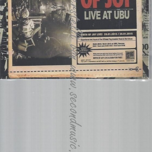 CD--BIRTH OF JOY--LIVE AT UBU