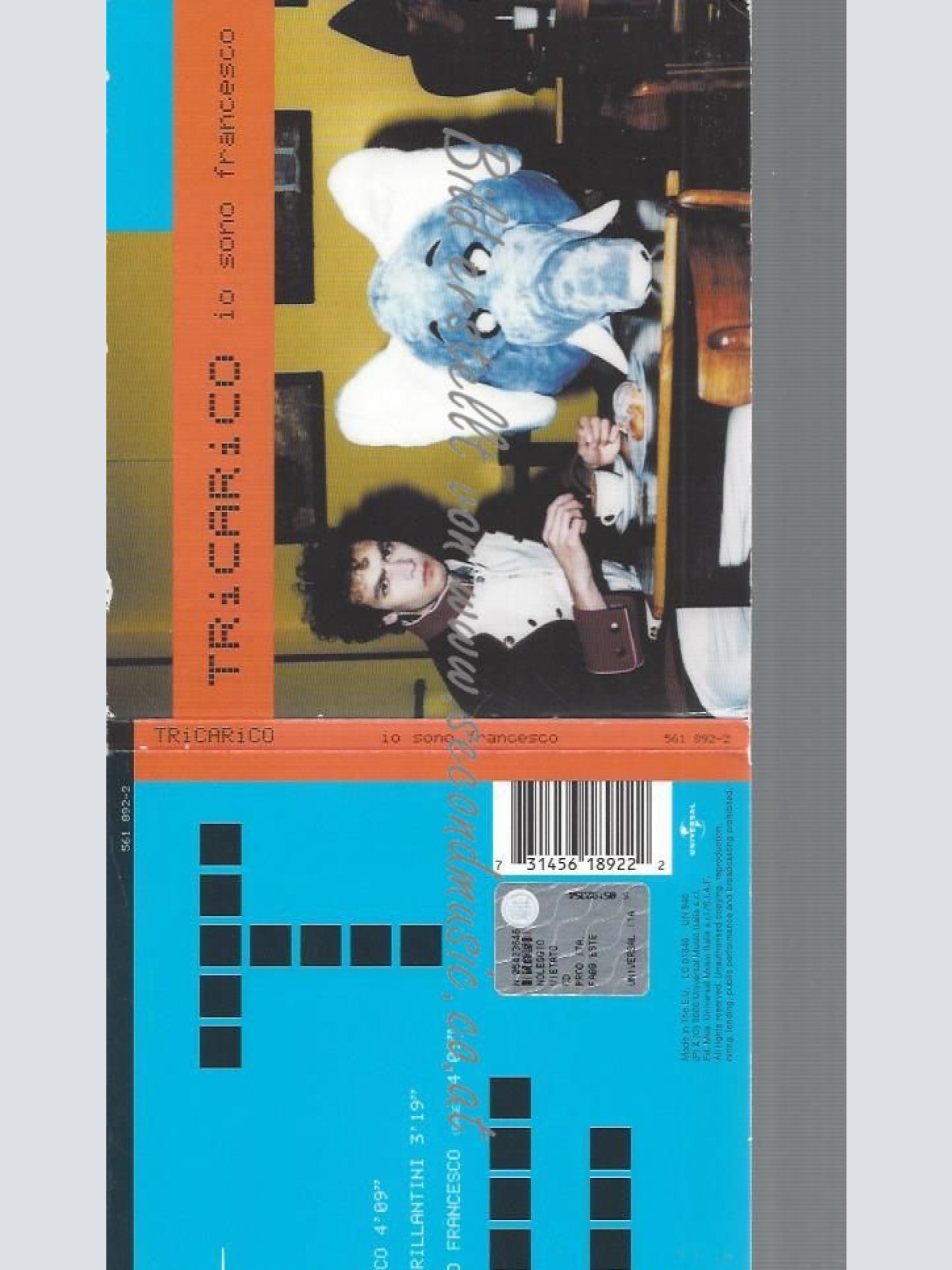 CD--TRICARICO--IO SONO FRANCESCO