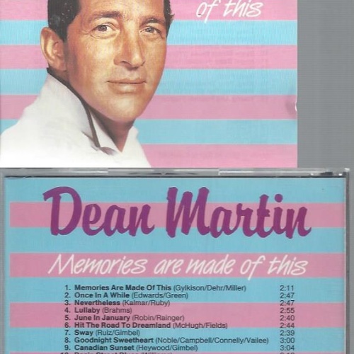 CD-DEAN MARTIN MEMORIES ARE MADE OF THIS