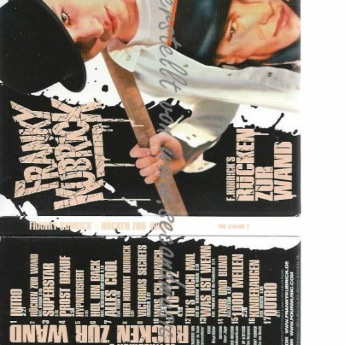 CD--FRANKY KUBRICK--RÜCKEN ZUR WAND