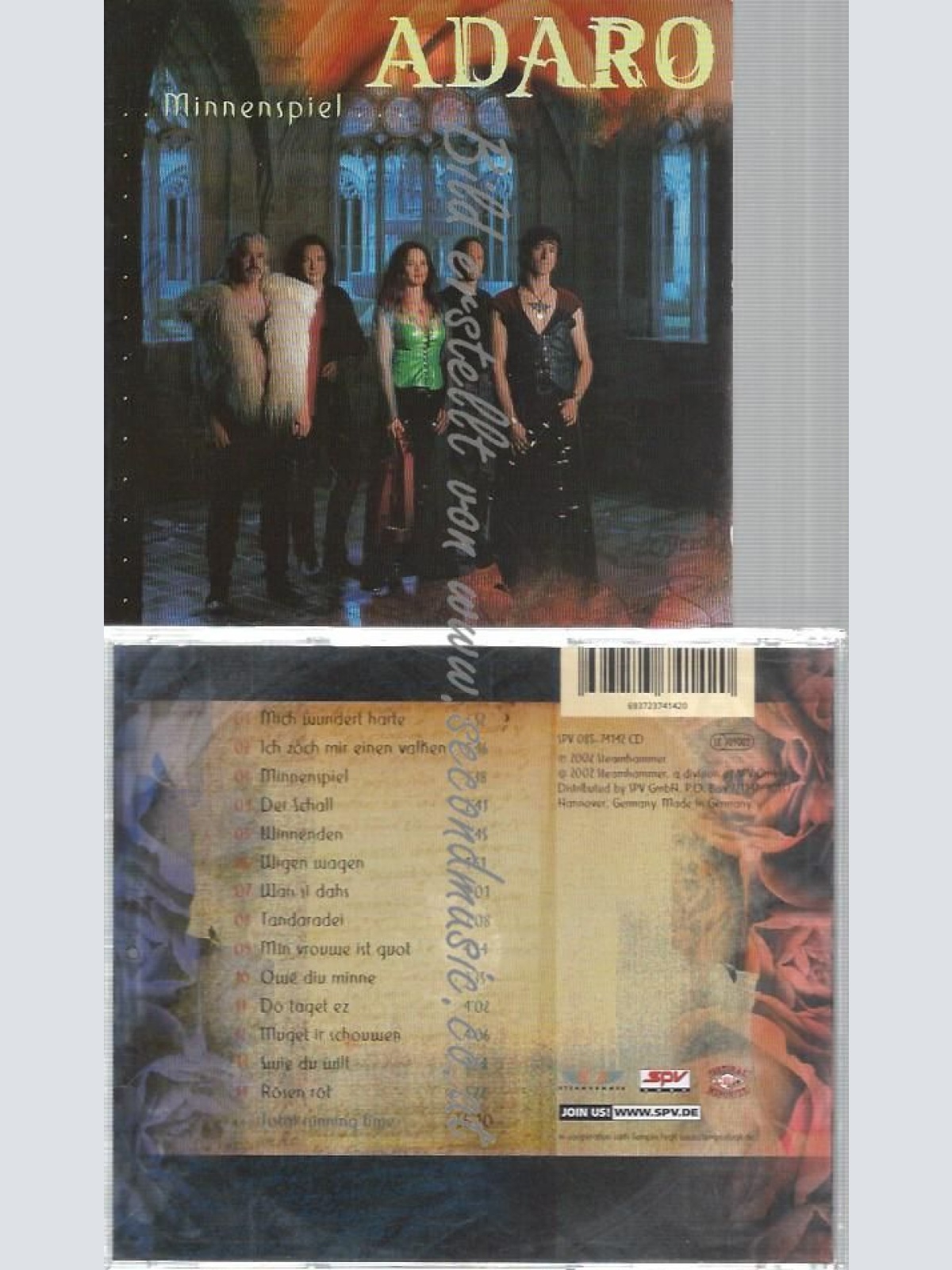 CD--ADARO--MINNENSPIEL