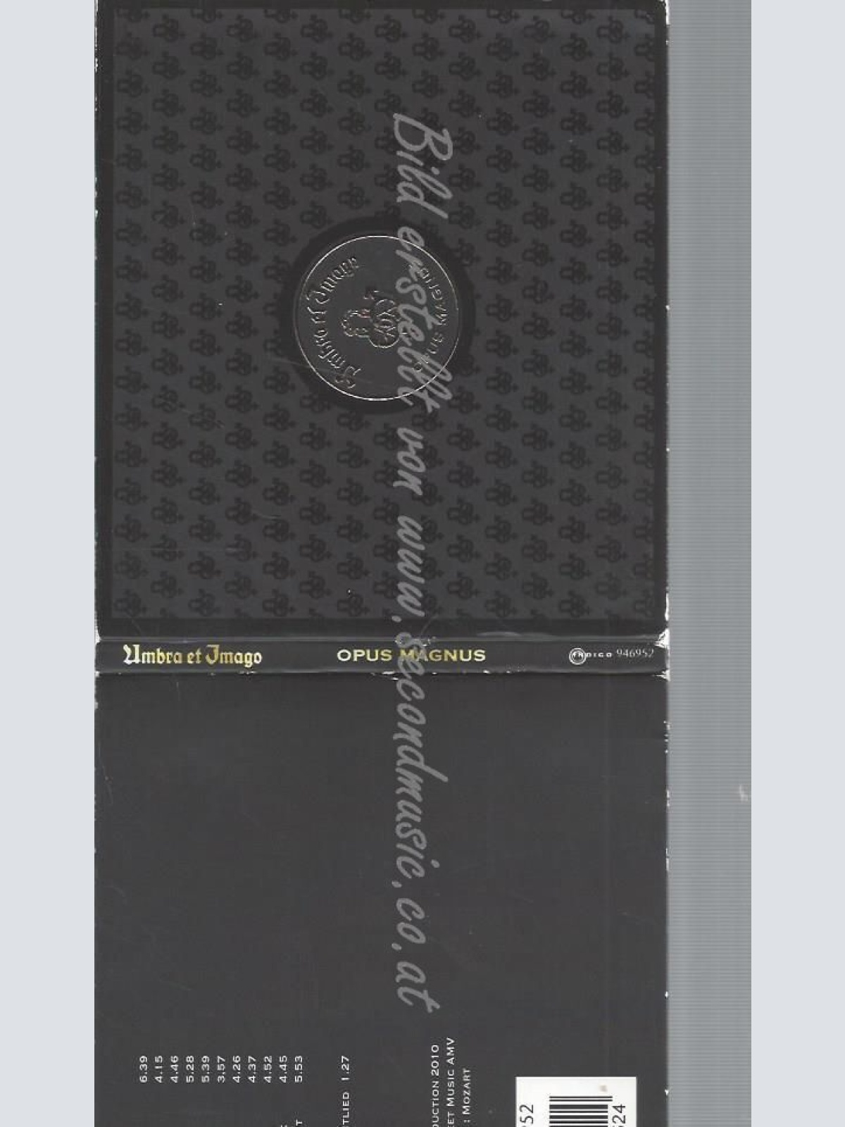 CD--UMBRA ET IMAGO--OPUS MAGNUS