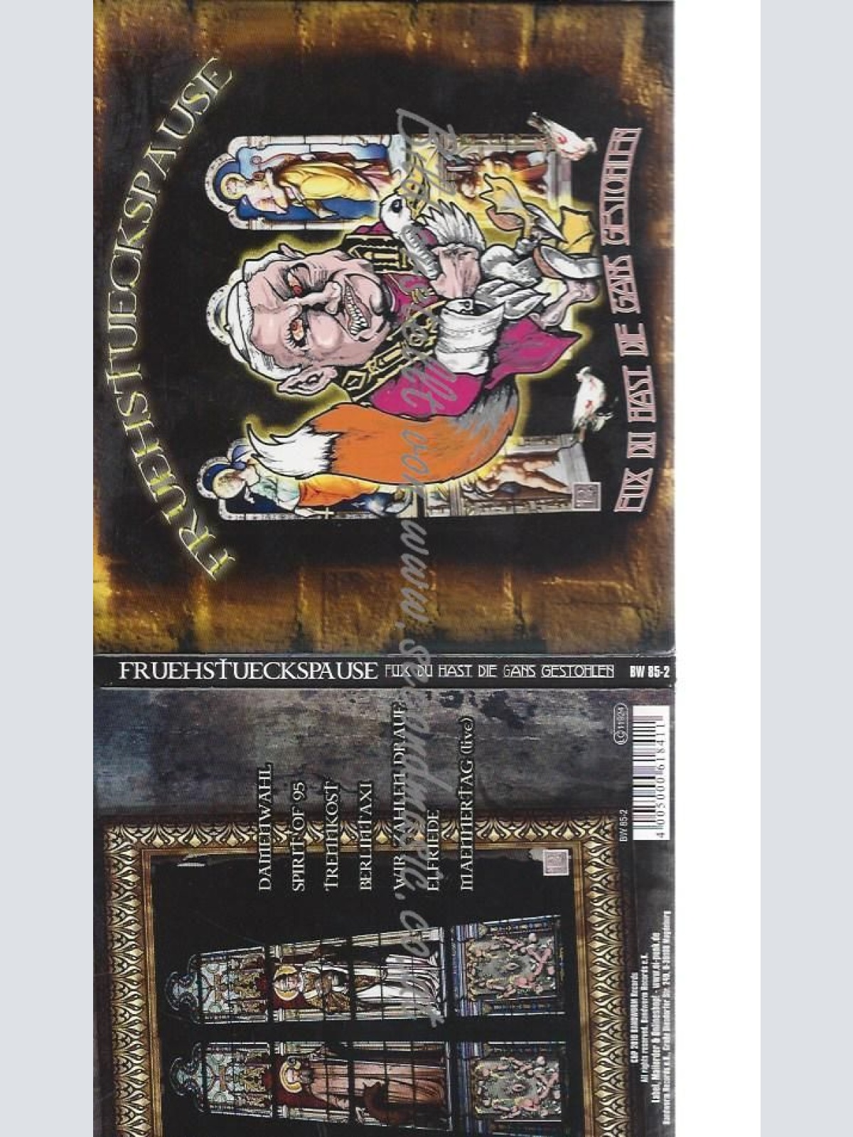 CD--FRÜHSTÜCKSPAUSE--FUX DU HAST DIE GANS GESTOHLEN