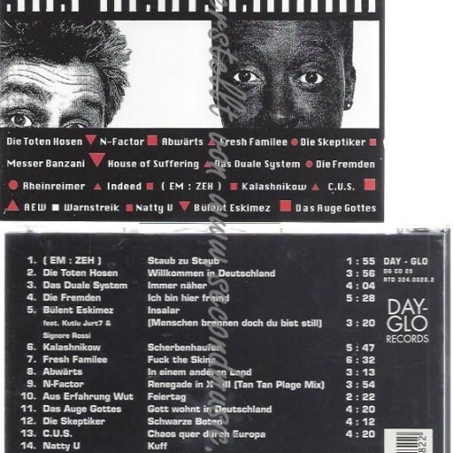 CD--STOP RASSISMUS! STOP FASCHISMUS!--DIE TOTEN HOSEN, N-FACTOR, ABWÄRTS,