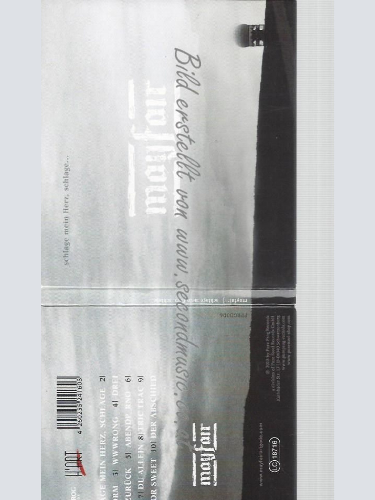 CD--MAYFAIR--SCHLAGE MEIN HERZ, SCHLAGE