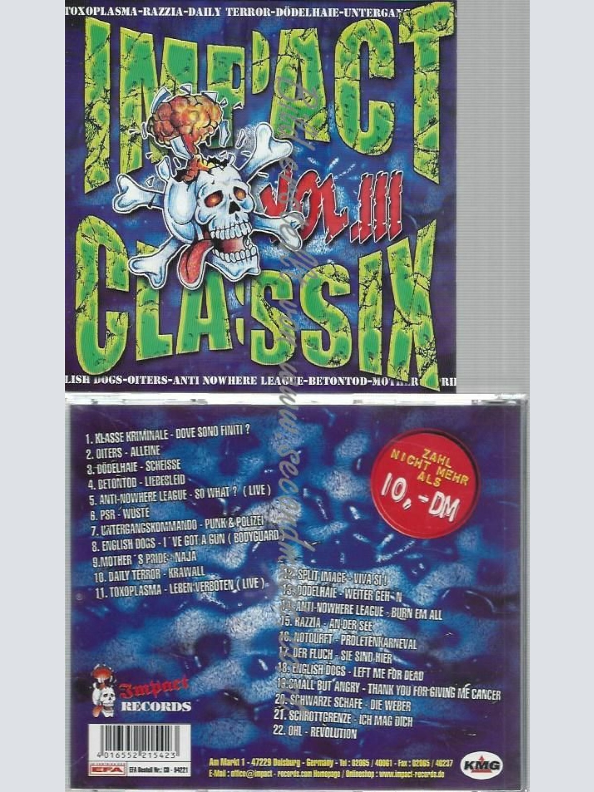 CD--VARIOUS--IMPACT CLASSIX VOL.3