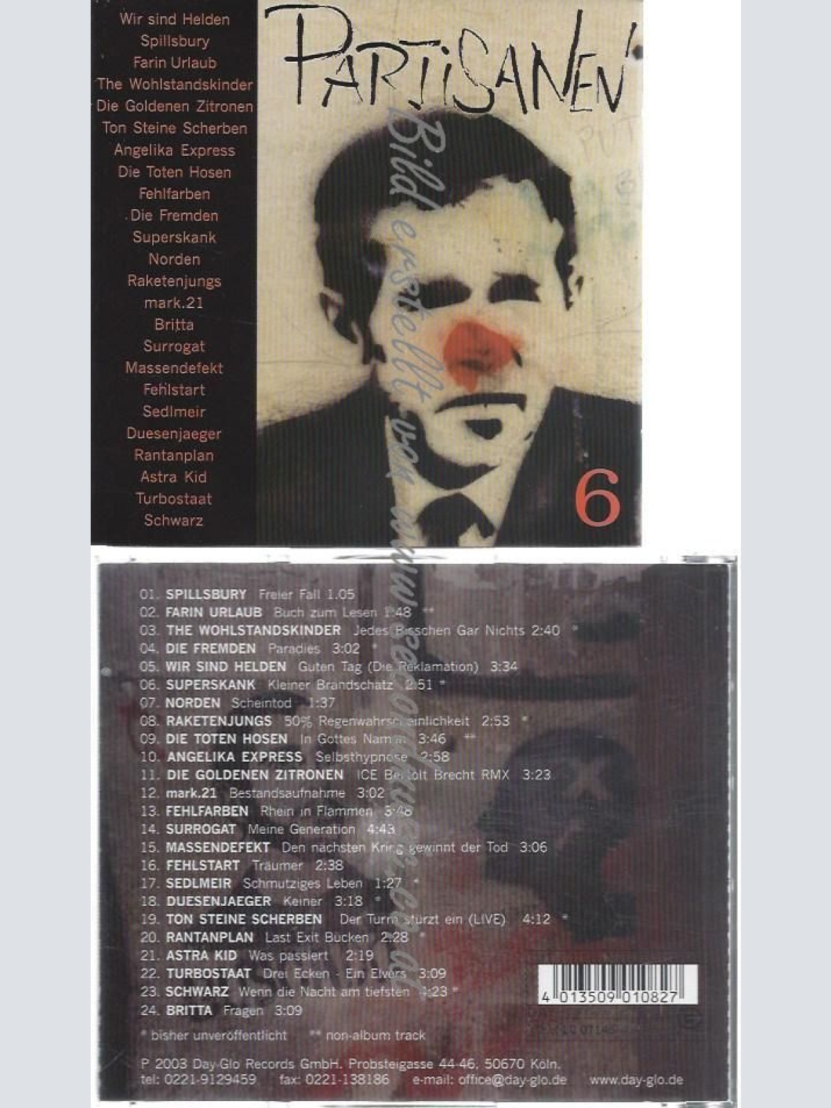 CD--VARIOUS--PARTISANEN VOL. 6
