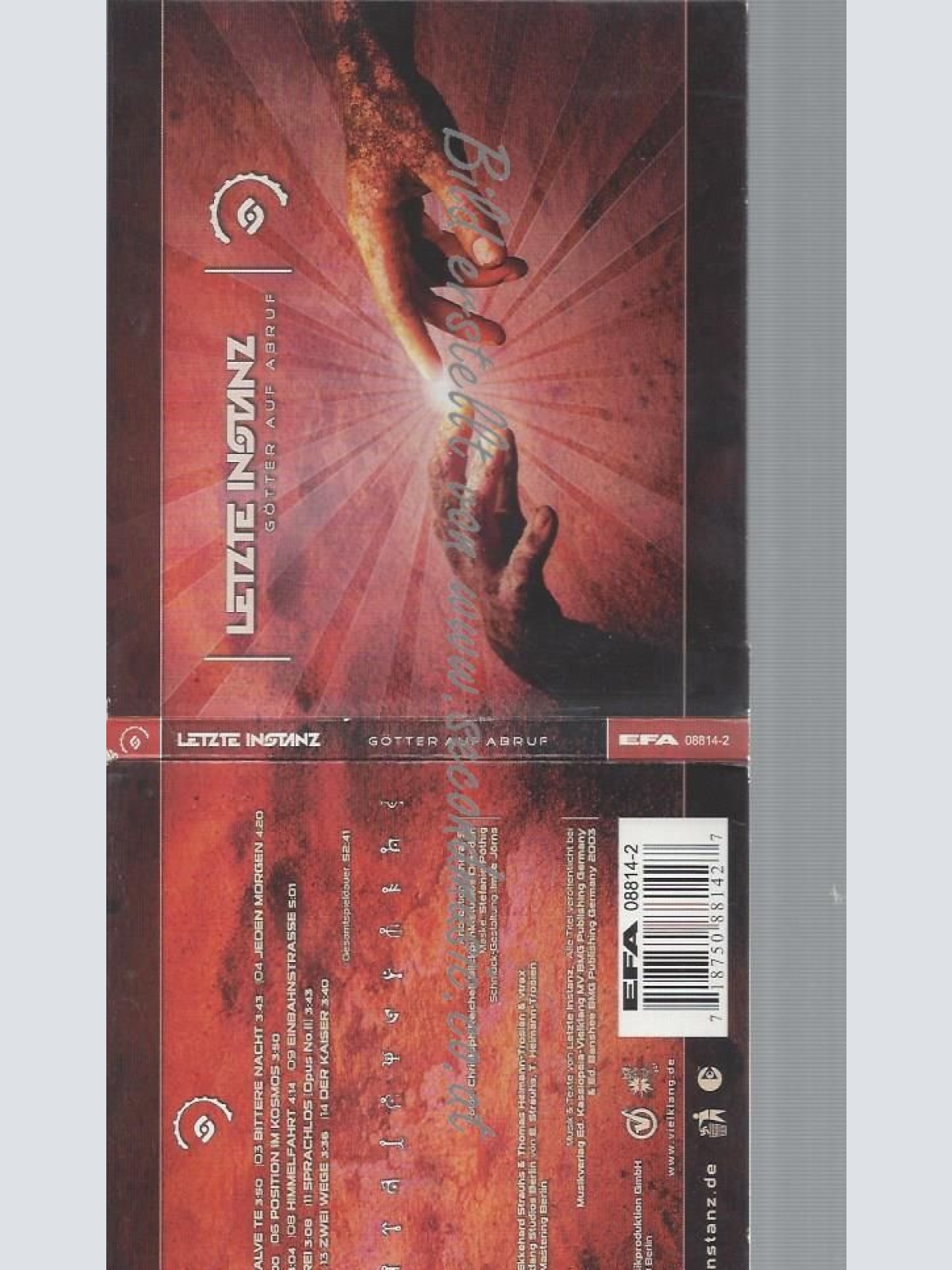 CD--LETZTE INSTANZ--GÖTTER AUF ABRUF