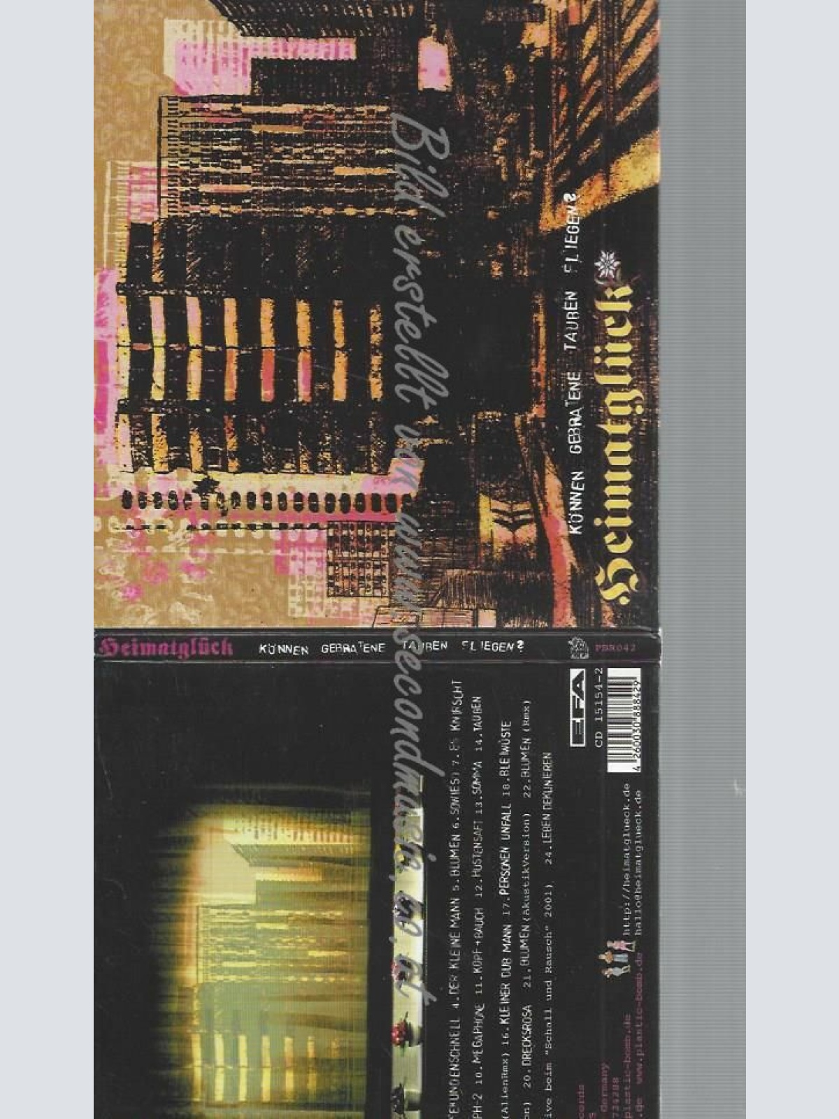 CD--HEIMATGLÜCK--KÖNNEN GEBRATENE TAUBEN FLIEGEN