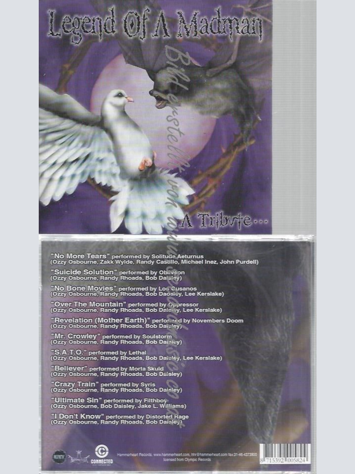 CD--VARIOUS--++LEGEND OF A MADMAN,A TRIBUTE