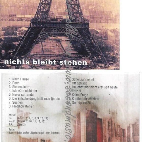 CD--GRAUE ZELLEN--NICHTS BLEIBT STEHEN