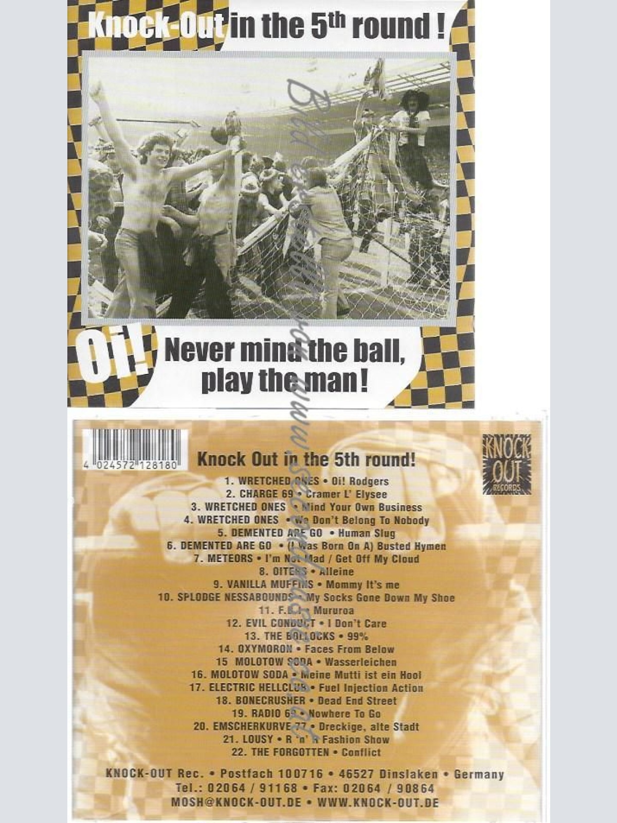 CD--VARIOUS--KNOCK OUT IN THE 5TH ROUND