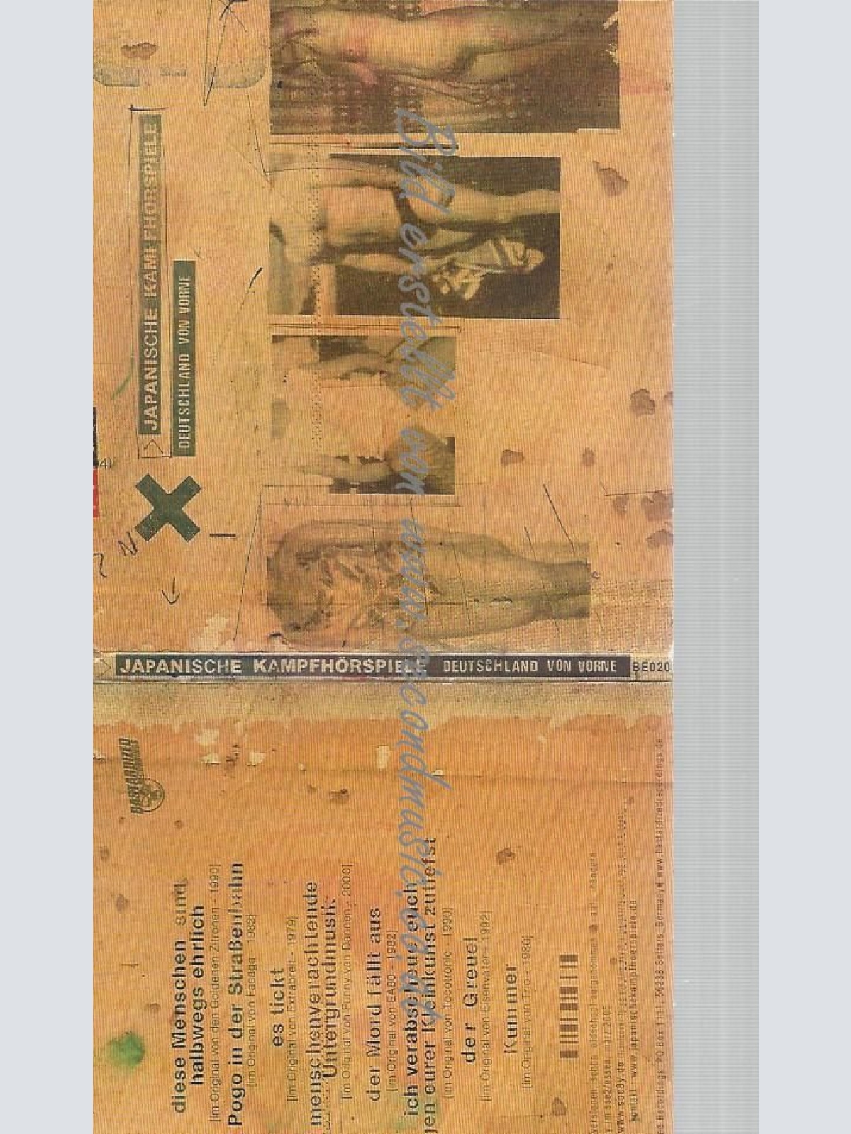 CD--VORNE VON  JAPANISCHE KAMPFHÖRSPIELE--DEUTSCHLAND