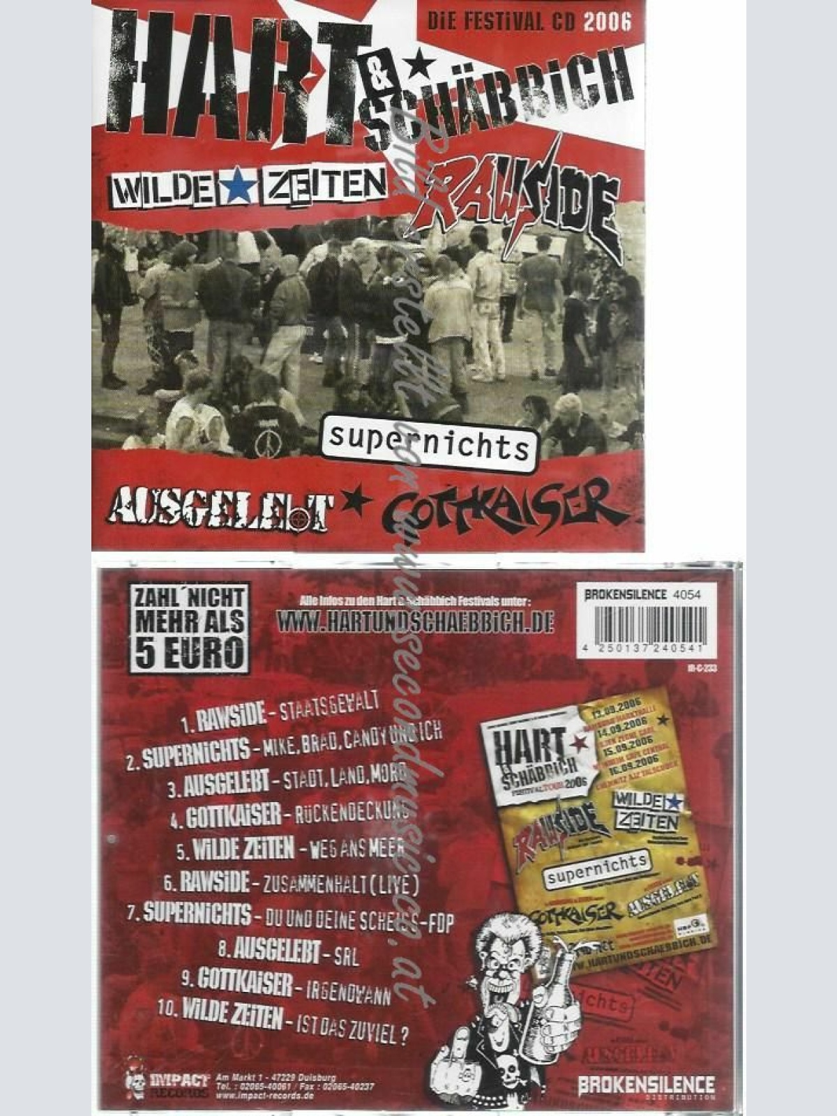 CD--VARIOUS ARTISTS--HART & SCHÄBBICH  2006