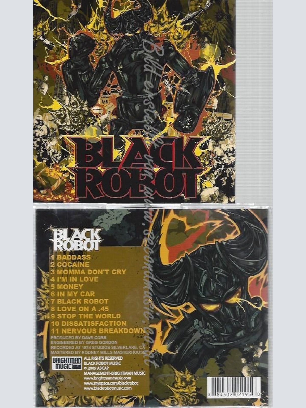 CD--BLACK ROBOT--BLACK ROBOT