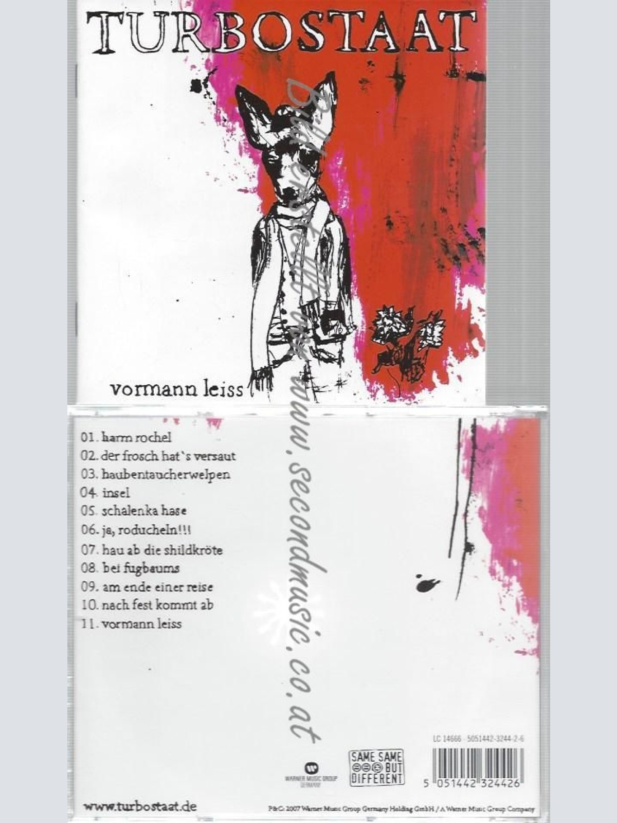 CD--TURBOSTAAT--VORMANN LEISS -SINGLE-