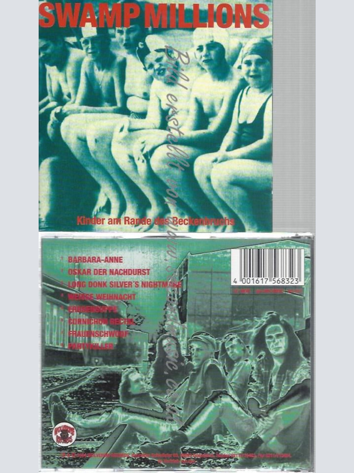 CD--SWAMP MILLIONS--KINDER AM RANDE DES BECKENBRUC
