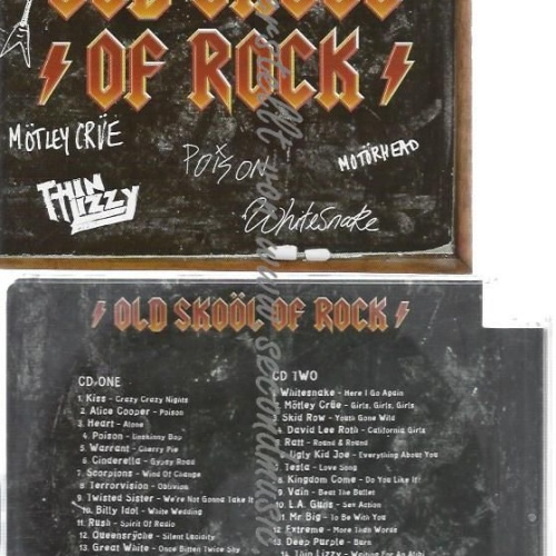 CD--VARIOUS--OLD SKOÖL OF ROCK | DOPPEL-CD