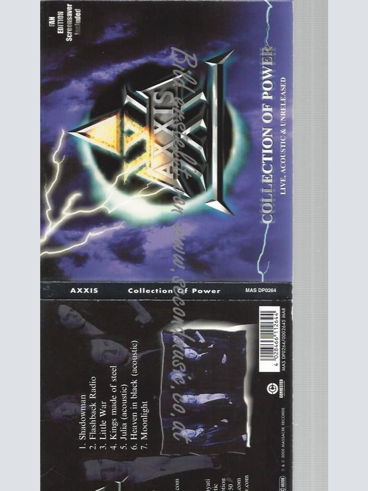 CD--AXXIS--COLLECTION OF POWER