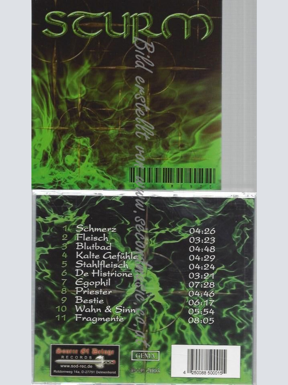 CD--STURM--FRAGMENTE